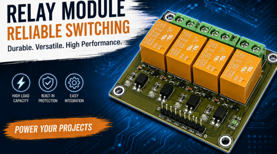 Relay Modules for Arduino and Automation Projects