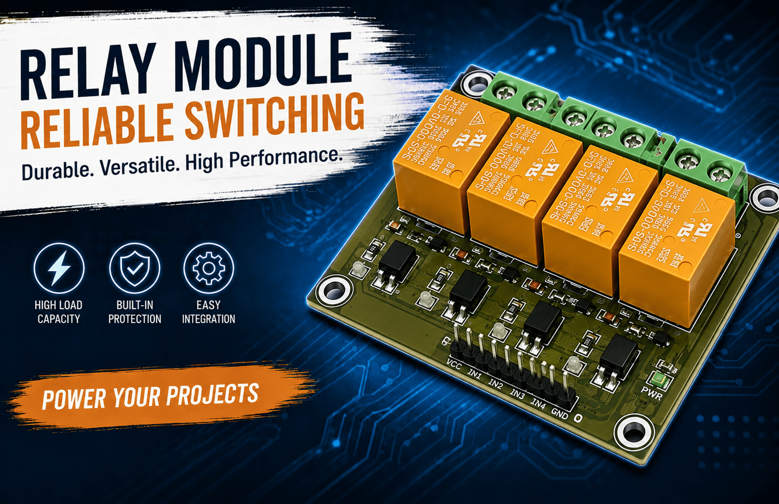 Relay Modules for Arduino and Automation Projects