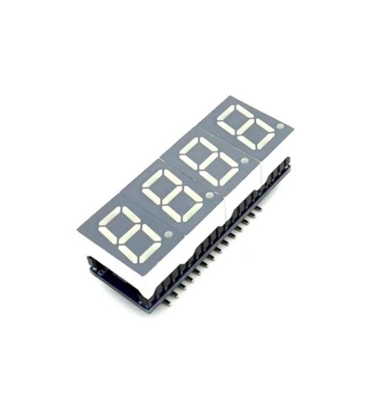 4 Digit Common Cathode 0.5″ – 7 Segment Display Module (Multiplexed)