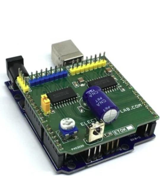 8 Channel Inductive Load Driver Arduino Shield
