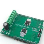 Two Channel Smart Low-Side Power Switch for Inductive, Resistive and Capacitive Loads – Arduino Shield