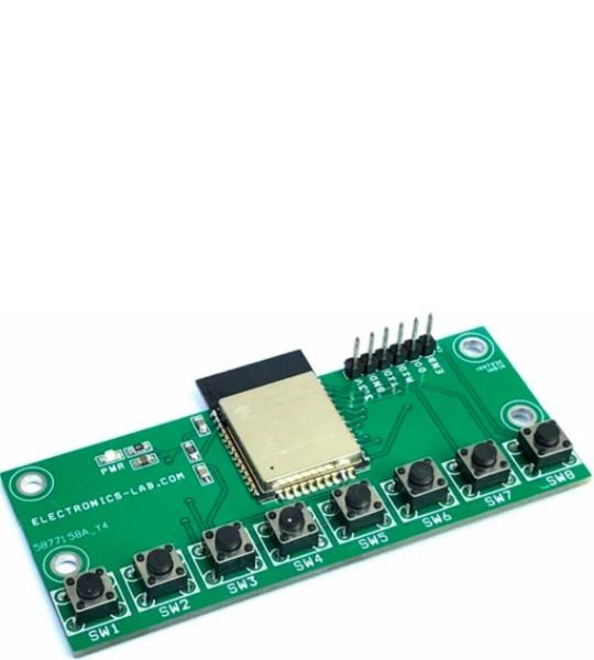 8 Channel ESP32 Remote Control