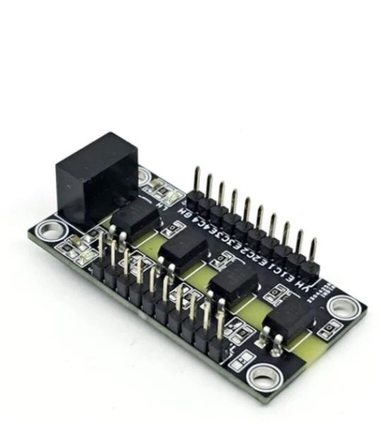 4 Channel Optically isolated board with DC-DC converter