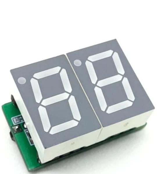 2 Digit Common Cathode 0.5″ – 7 Segment Display Module (Multiplexed)
