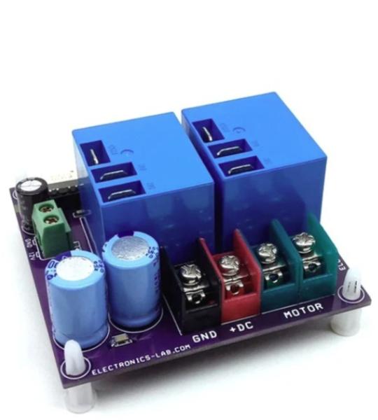 DC Motor Controller using Relay and MOSFET – Arduino Interface