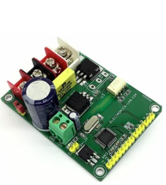 Brushed DC Motor Speed Controller Using Radio Control (RC) Remote