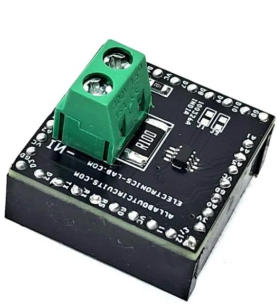 Mini Power Monitor Shield for OLEDUINO v2 using INA219