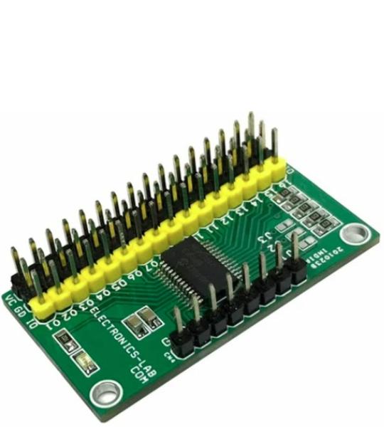 16-Bit I/O Expander with Serial Interface (SPI or I2C)