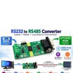 Isolated RS-232 to RS-485 Signaling Converter