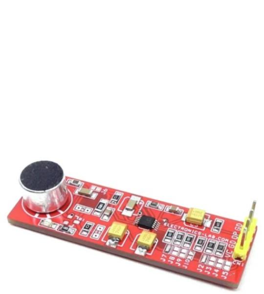 Low Voltage Microphone Preamplifier with Variable Compression and Noise Canceling
