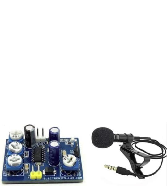 Hi-End Microphone Preamplifier with Variable Compression, Noise Gating and Adjustable Gain