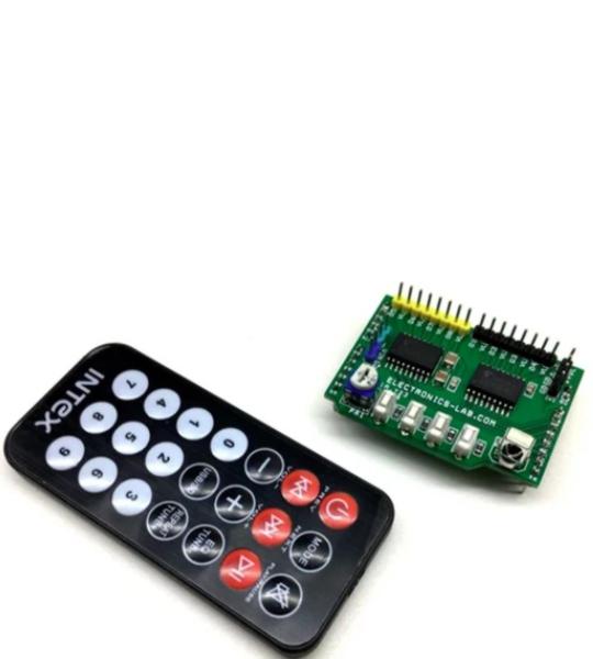 8 Channel Infra-Red Remote-Control Arduino Shield Using ULN2803