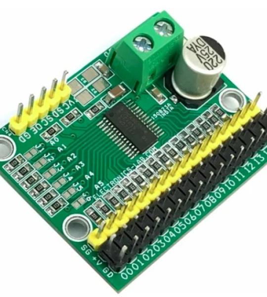 16 Channel RC Servo Driver with I2C Interface
