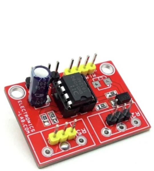 Closed Loop Analog Position Control using Brushed DC Motor and Potentiometer