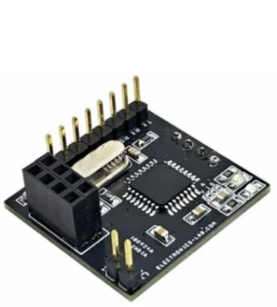 Wireless Humidity and Temperature Receiver Unit – Arduino